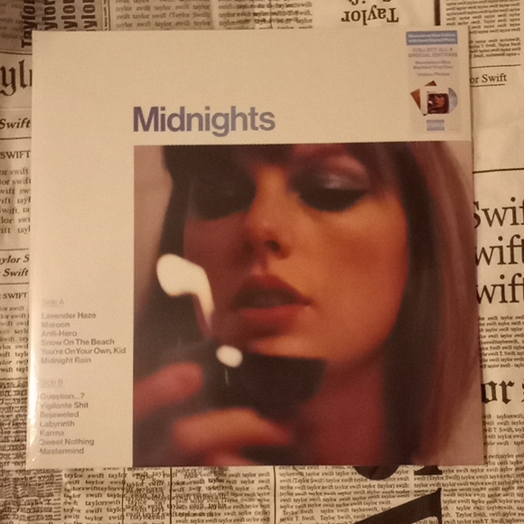 Taylor Swift Other - Taylor Swift Midnights Signed Vinyl Record Sealed Autograph